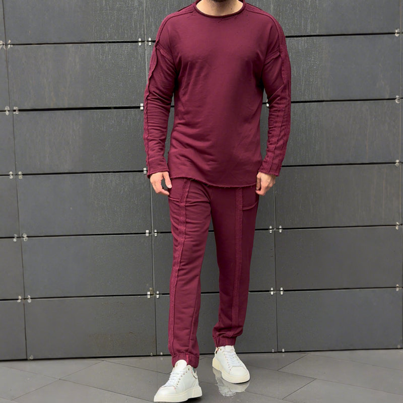 LIVRAISON GRATUITE🔥Modèle 2025 dernier cri en solde à -50 %🔥Ensemble haut et pantalon décontracté pour homme