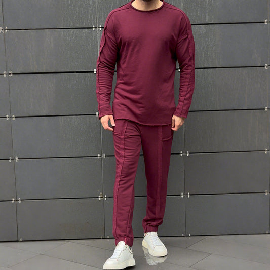 LIVRAISON GRATUITE🔥Modèle 2025 dernier cri en solde à -50 %🔥Ensemble haut et pantalon décontracté pour homme
