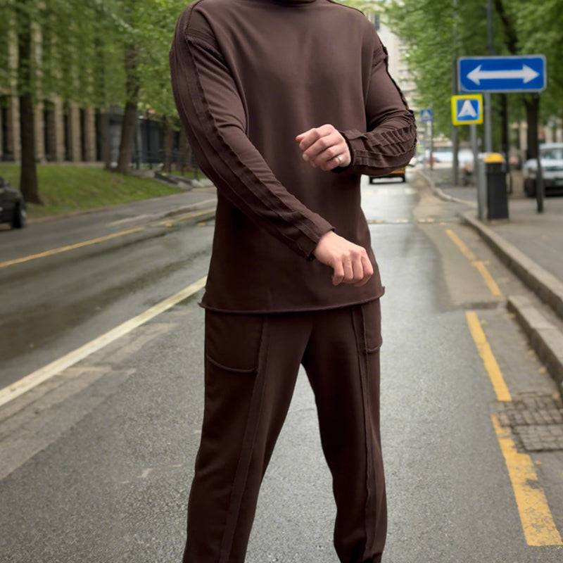 LIVRAISON GRATUITE🔥Modèle 2025 dernier cri en solde à -50 %🔥Ensemble haut et pantalon décontracté pour homme