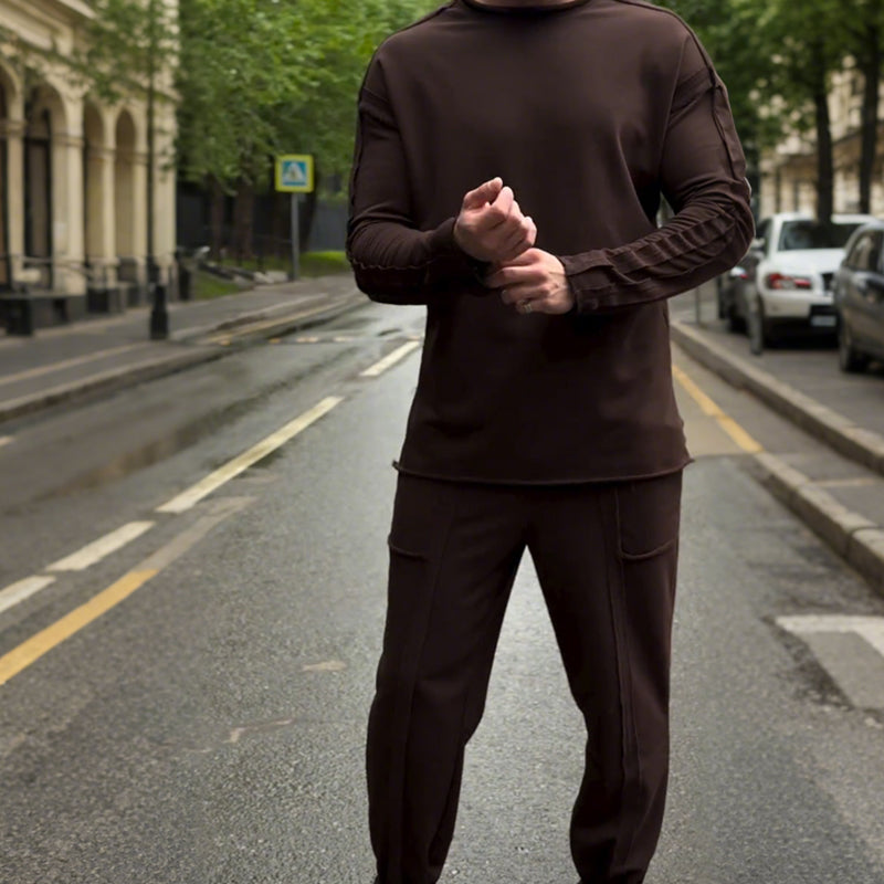 LIVRAISON GRATUITE🔥Modèle 2025 dernier cri en solde à -50 %🔥Ensemble haut et pantalon décontracté pour homme