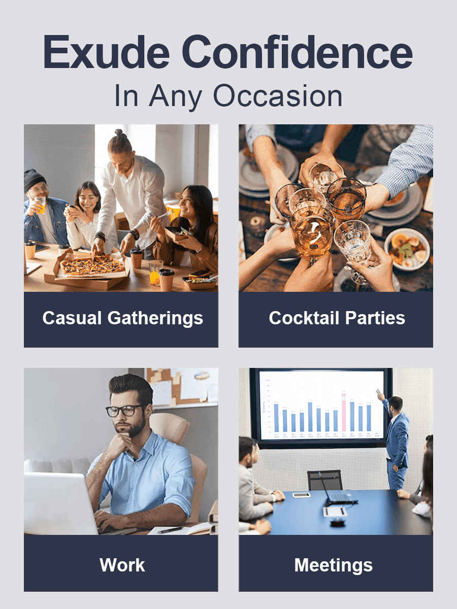 🔥 50 % de réduction ! 👔✨ 👑 Fliwos Chemise Extensible avec Triple Protection Sans Repassage pour Hommes