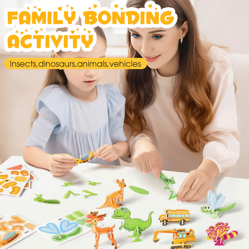 Puzzle Éducatif 3D pour Enfants