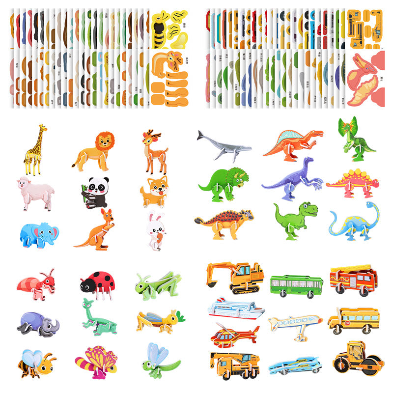 Puzzle Éducatif 3D pour Enfants