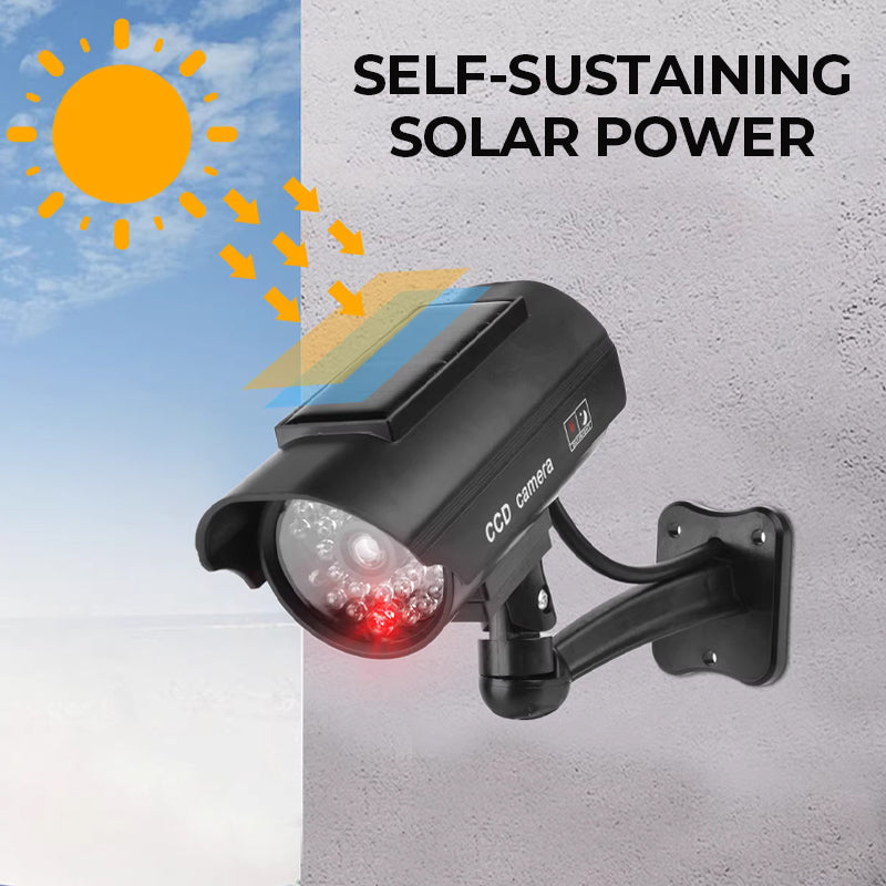 ⏳Spécial à durée limitée⏰Caméra de Sécurité à Simulation Solaire🌞📹