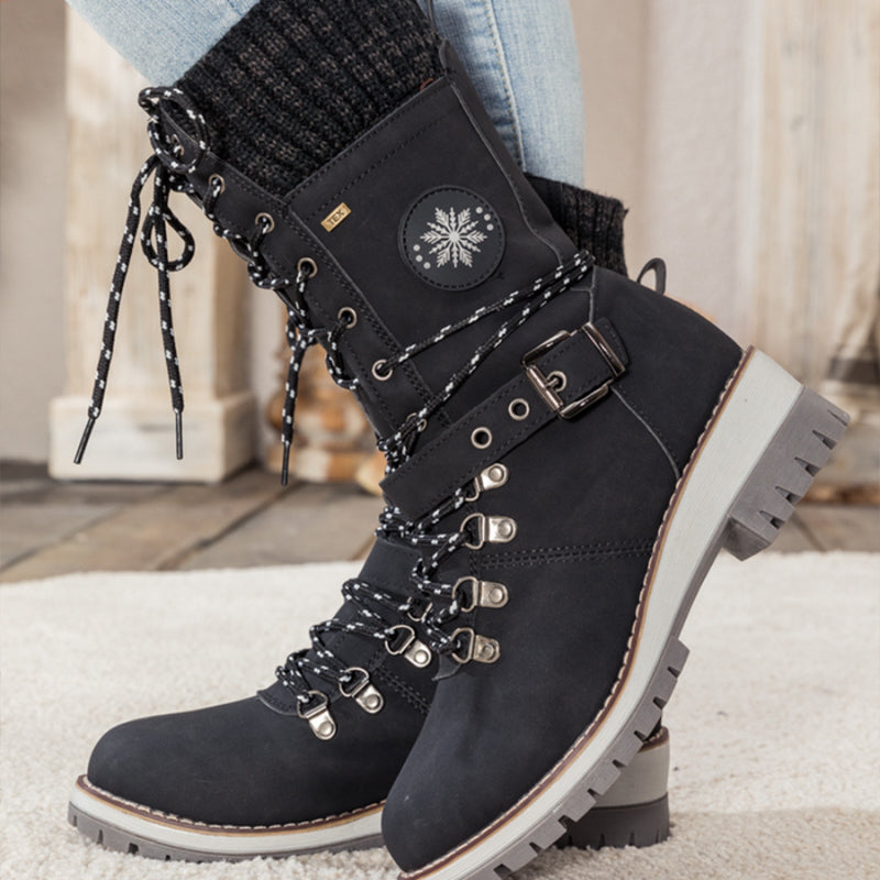🎁 Soldes Chaudes 49% OFF🔥 Bottes de Neige Montantes Imperméables pour Femme 👢