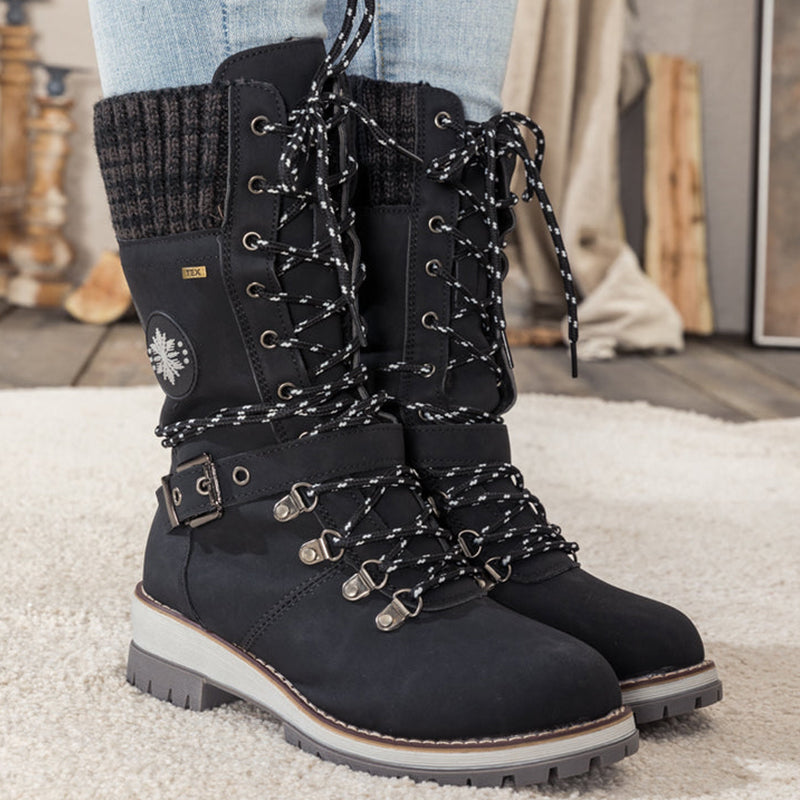 🎁 Soldes Chaudes 49% OFF🔥 Bottes de Neige Montantes Imperméables pour Femme 👢