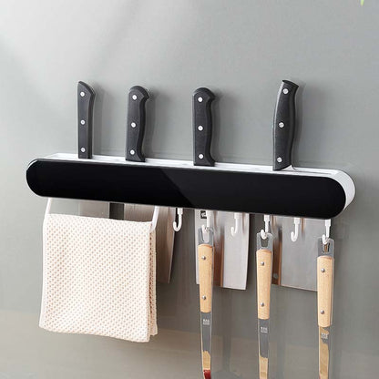Organisateur mural multifonctionnel pour couteaux et outils