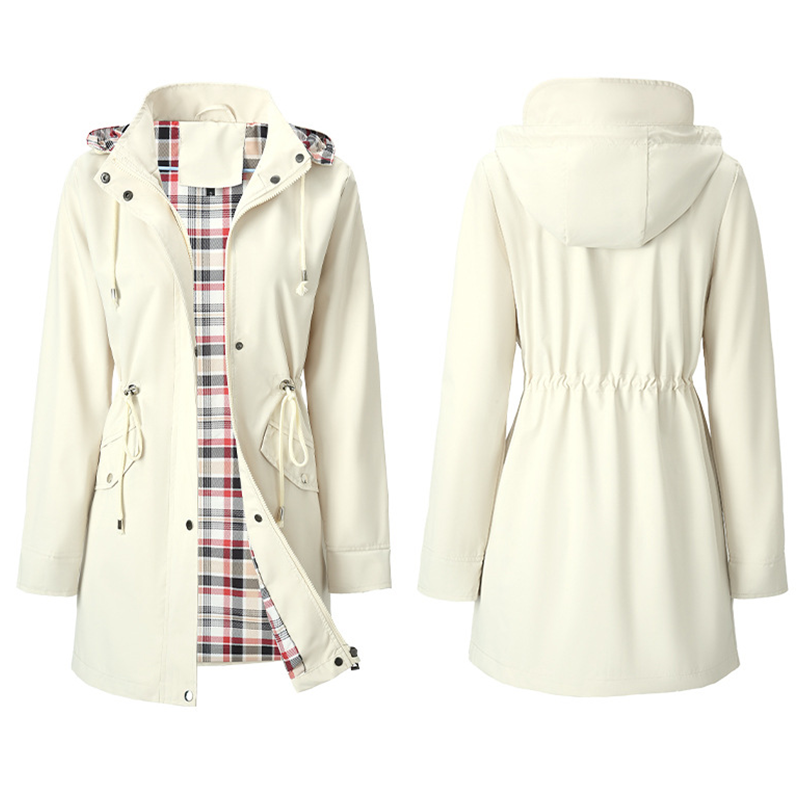 🔥Promotion du dernier jour : 50 % de réduction🧥Trench-coats longs imperméables à capuche pour femmes