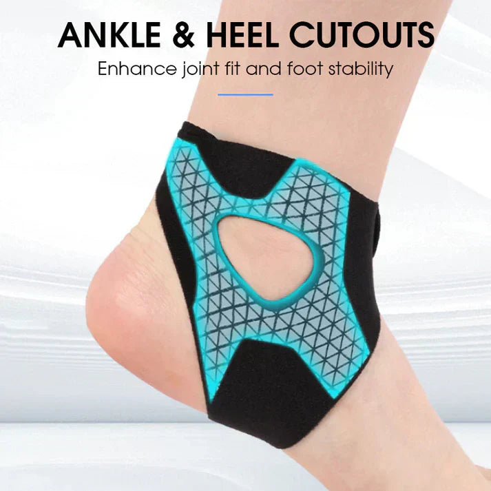 🎁Achetez 2, obtenez 1 GRATUIT!🔥 2025 Hot Sale – Chevillère élastique ajustable pour soutien et confort 🦶✨