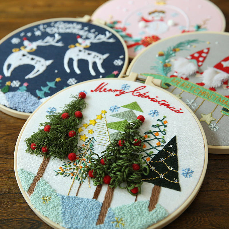 Kit de broderie de Noël DIY
