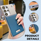 Coque de Téléphone de Protection Fine et Résistante en PU