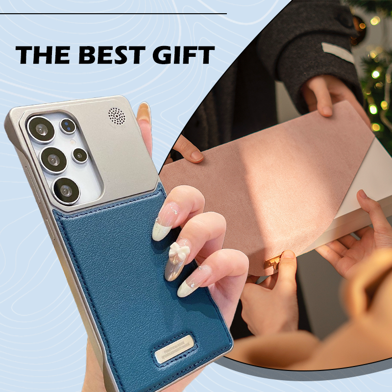 Coque de Téléphone de Protection Fine et Résistante en PU