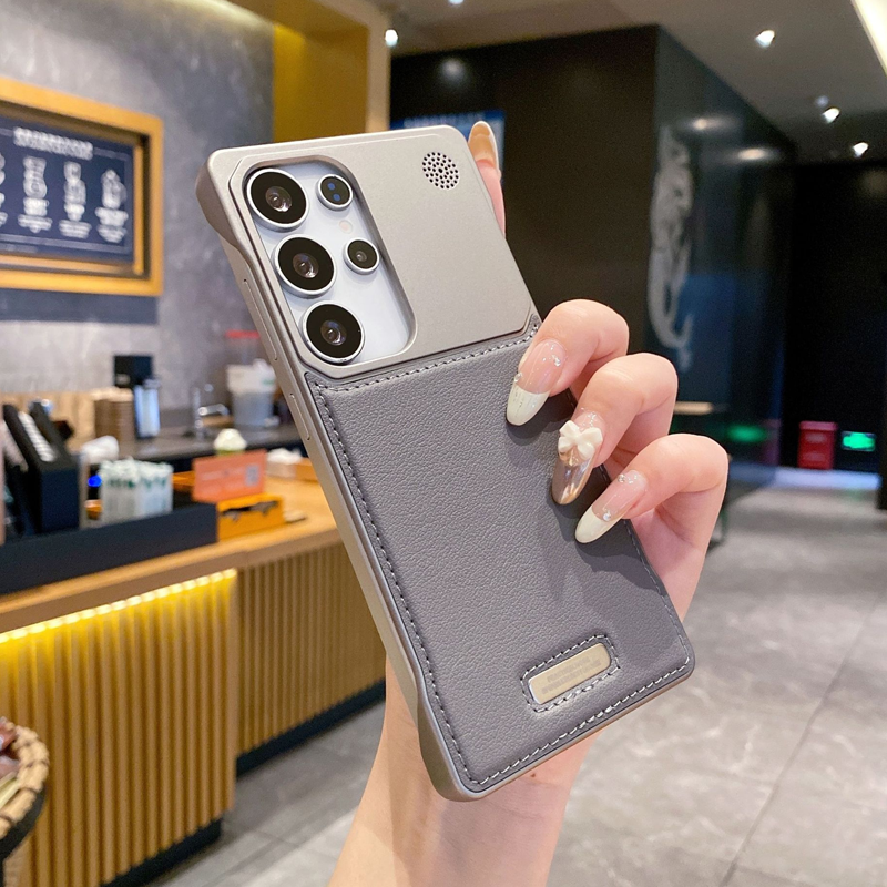 Coque de Téléphone de Protection Fine et Résistante en PU