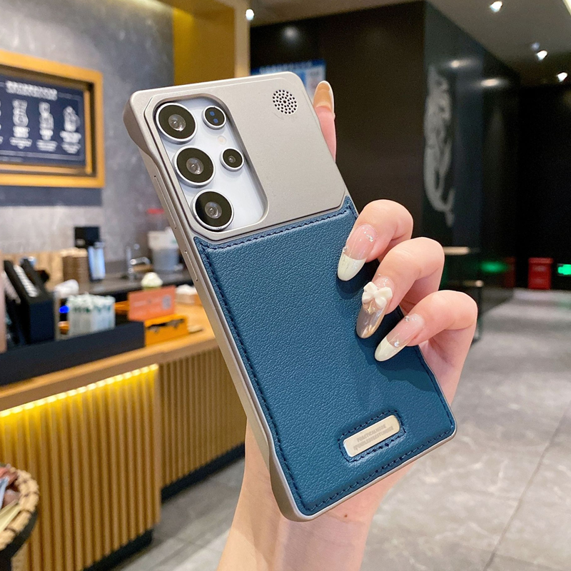 Coque de Téléphone de Protection Fine et Résistante en PU