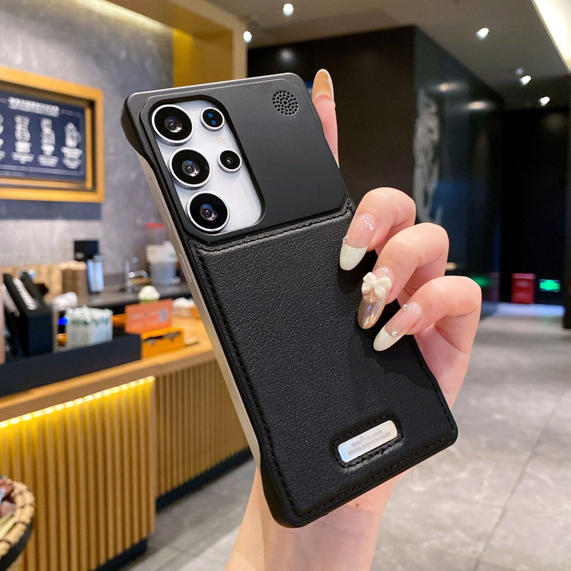 Coque de Téléphone de Protection Fine et Résistante en PU
