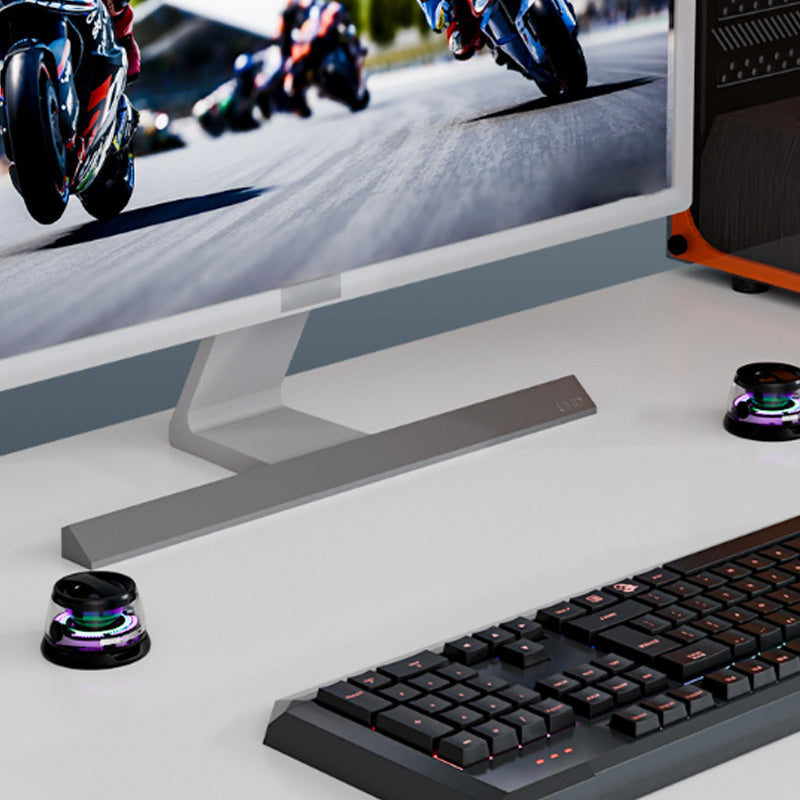 Ensemble d'enceintes Bluetooth compactes et magnétiques avec lumières LED -🔥2e article à 50 % de réduction
