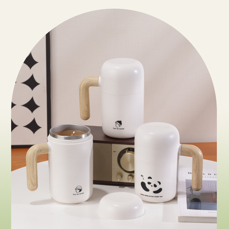 ⏰ VENTE FLASH 48 % DE RÉDUCTION 🔥 Mug rechargeable avec couvercle et fonction d'auto-agitation