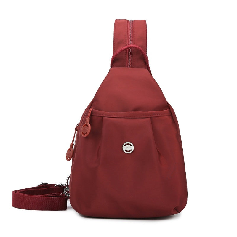 Sac à Dos et Sac Bandoulière Convertible Multi-Poches