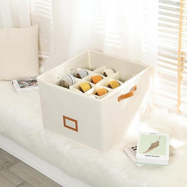 ⏳Offre à durée limitée : 50 % de réduction💥Organisateur de chaussures en tissu, boîte de rangement
