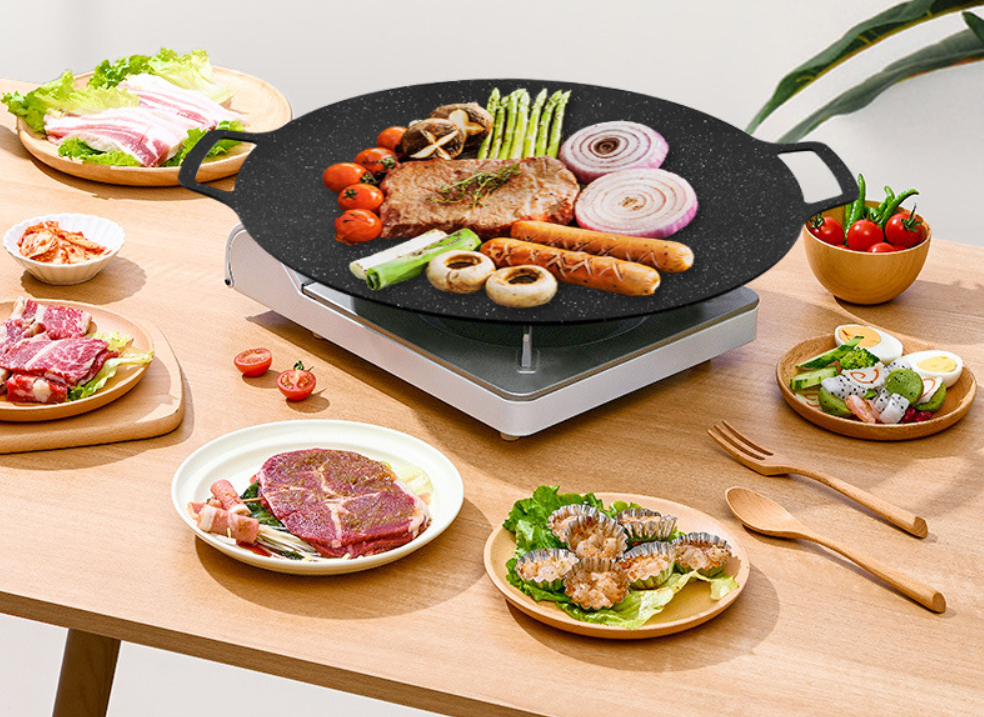 🔥 49% de réduction Hot Sale 🔥Poêle à griller multifonctionnelle avec revêtement antiadhésif médical Sone