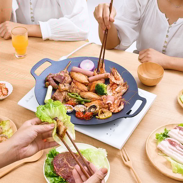 🔥 49% de réduction Hot Sale 🔥Poêle à griller multifonctionnelle avec revêtement antiadhésif médical Sone