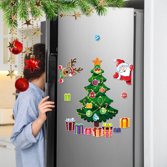 Autocollant magnétique sur le thème de Noël