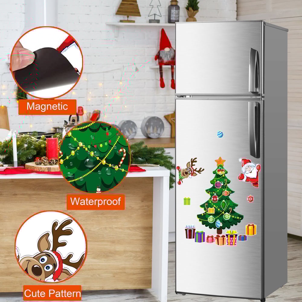 Autocollant magnétique sur le thème de Noël