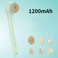 Brosse de bain exfoliante électrique à long manche