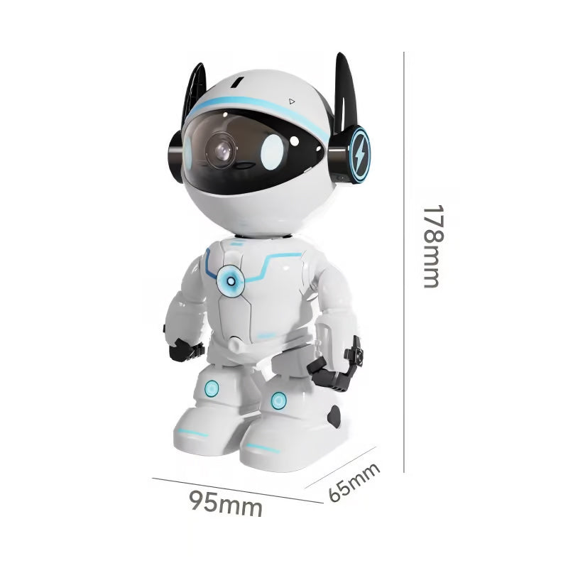 🔥 49% de réduction Hot Sale Caméra en Forme de Robot Intérieur Sans Fil avec Détection de Mouvement - 🛬