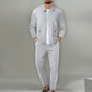 Élégant ensemble 2 pièces composé d'une veste et d'un pantalon de jogging pour homme【Livraison gratuite】