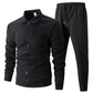 Élégant ensemble 2 pièces composé d'une veste et d'un pantalon de jogging pour homme【Livraison gratuite】