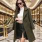Manteau classique mi-long élégant pour femme