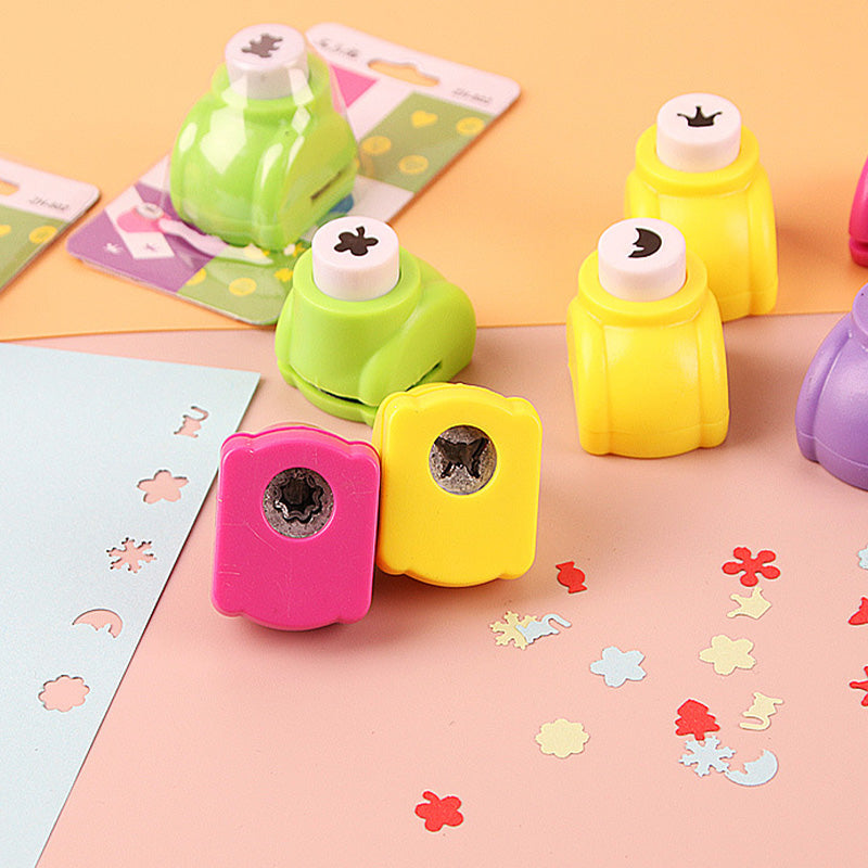 🎨 50% DE RÉDUCTION ! ✨ Perforatrice DIY Loisirs Créatifs Enfant - Crée des Formes Mignonnes (Cœurs/Étoiles/Flocons) pour Scrapbooking et Cartes 🎁📏