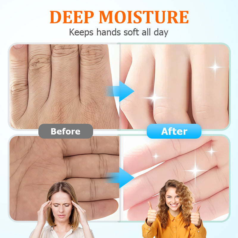 ⏳Spécial à durée limitée⏰Crème hydratante blanchissante longue durée pour les mains, format portable🤲