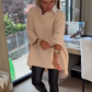🍂 Édition limitée automne🔥 Haut à manches longues pour femme avec col chemise