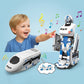 Jouet robot train transformable rechargeable