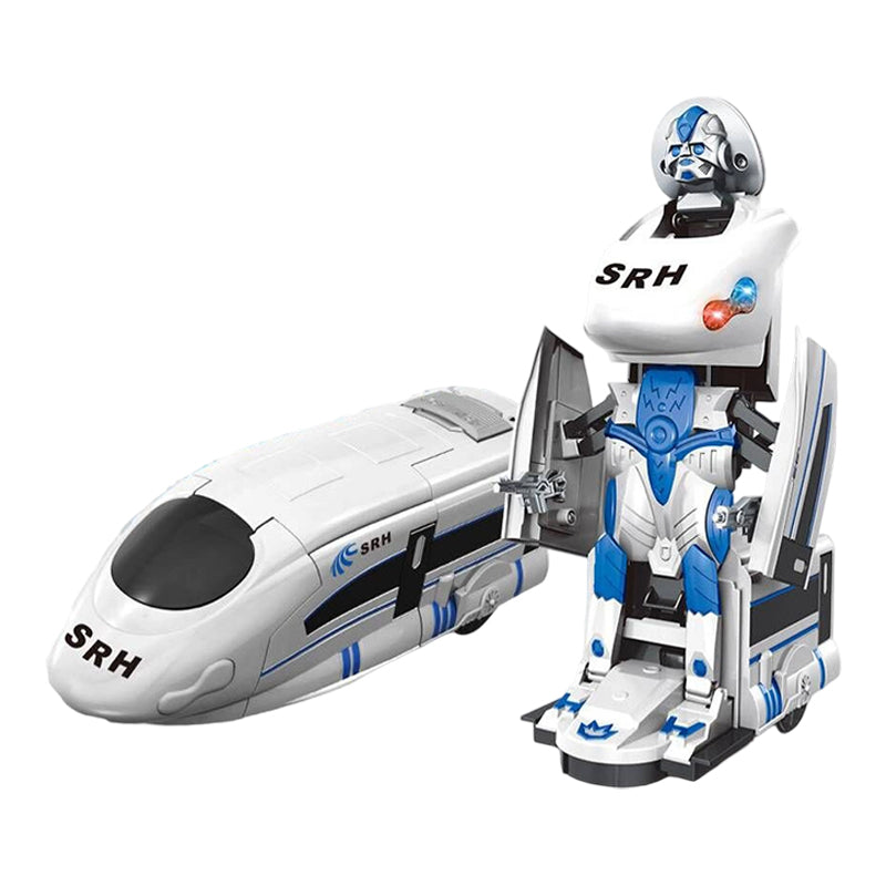 Jouet robot train transformable rechargeable