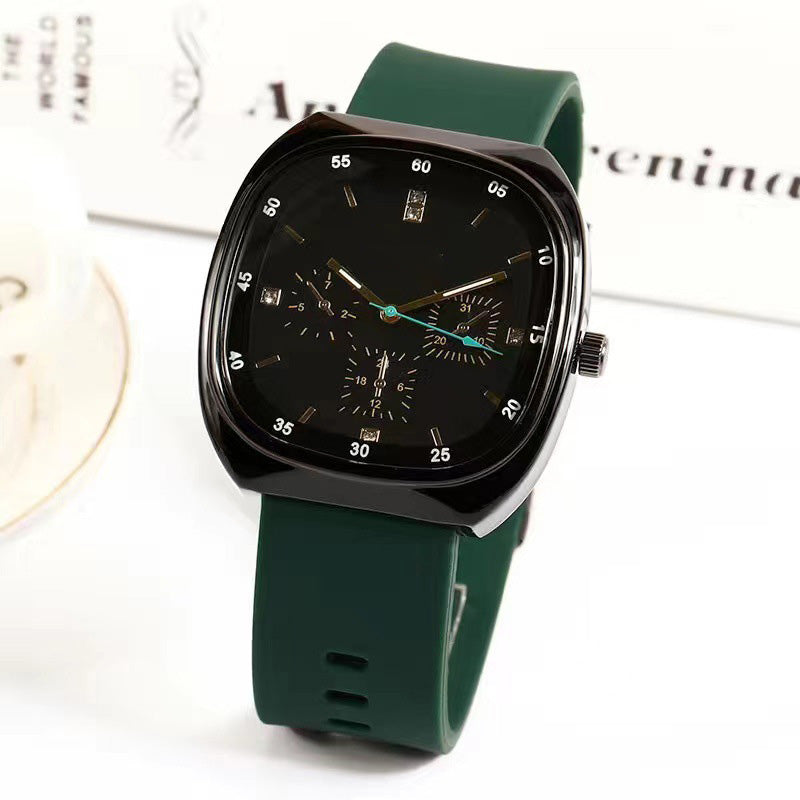 📢📢60 % de réduction ! ✨ Sélection Hiver : Montre Quartz 42 mm au Design Épuré & Respirant