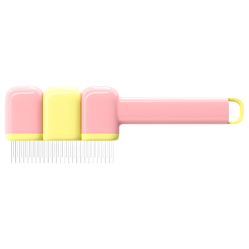 Brosse autonettoyante pour animaux de compagnie