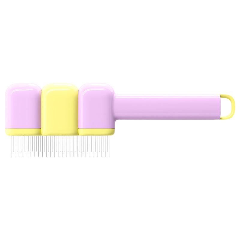 Brosse autonettoyante pour animaux de compagnie