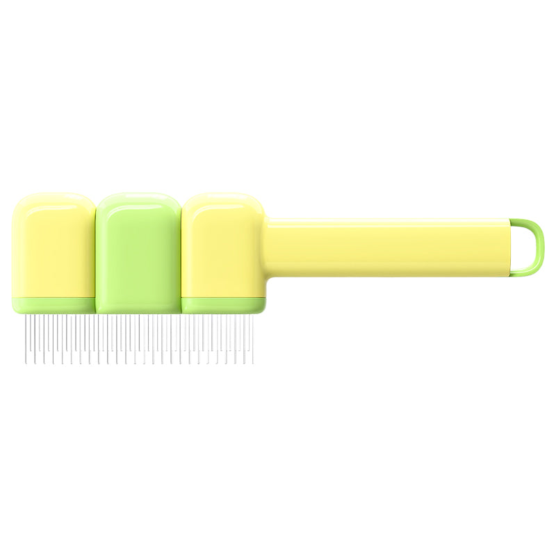 Brosse autonettoyante pour animaux de compagnie