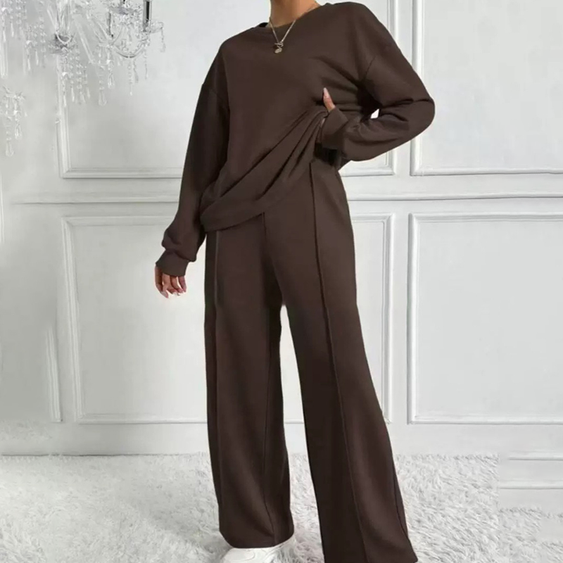 📢📢71 % de réduction！！！📍Ensemble confortable à manches longues et pantalon pour femmes