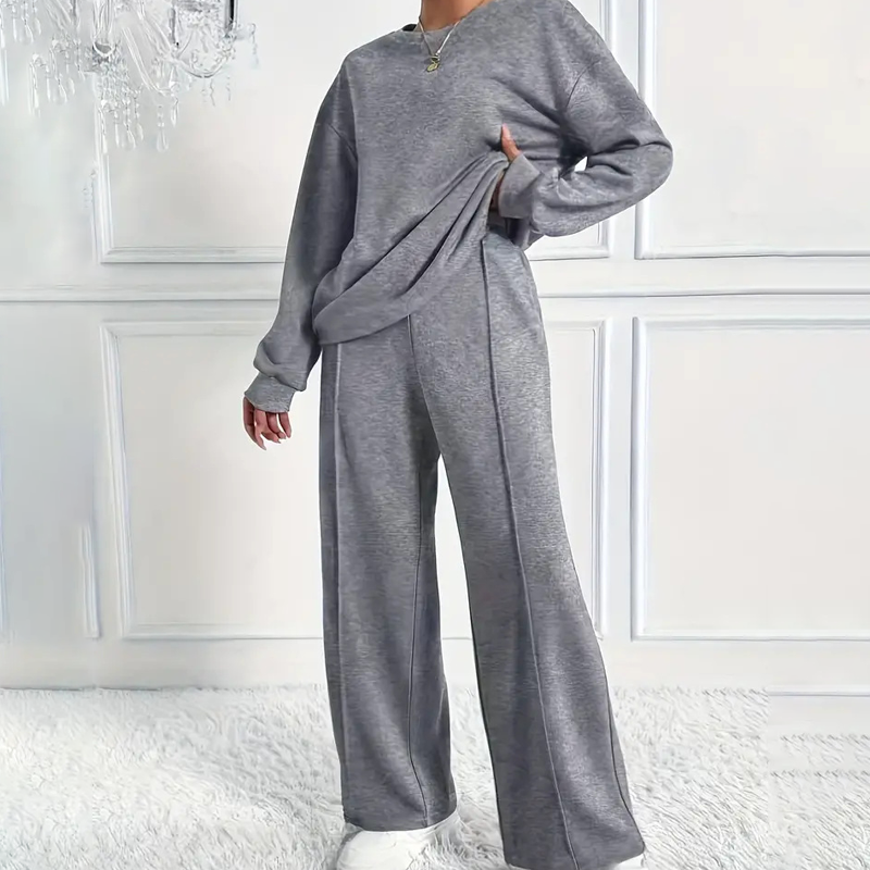 📢📢71 % de réduction！！！📍Ensemble confortable à manches longues et pantalon pour femmes