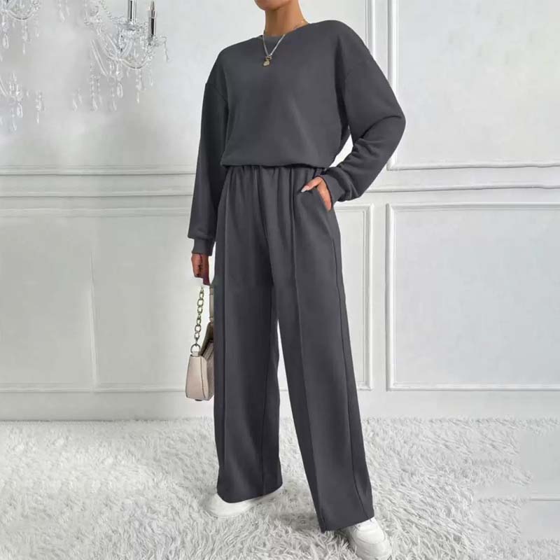 📢📢71 % de réduction！！！📍Ensemble confortable à manches longues et pantalon pour femmes