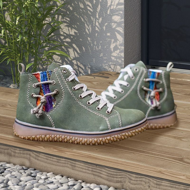 Bottes thermiques en peluche à fermeture éclair latérale pour femmes