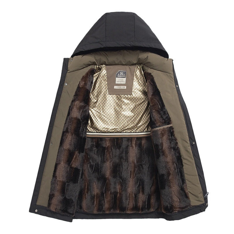 📢 69% DE RÉDUCTION ! ✨ Manteau Hiver Homme Parka Chaud - Isolation Haute Performance avec Capuche Amovible pour Temps Glacials ❄️🧥【Livraison gratuite】