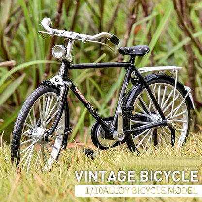 🚲 50% DE RÉDUCTION! ✨ Mini Modèle de Vélo en Alliage DIY – Créatif et Décoratif 🌟