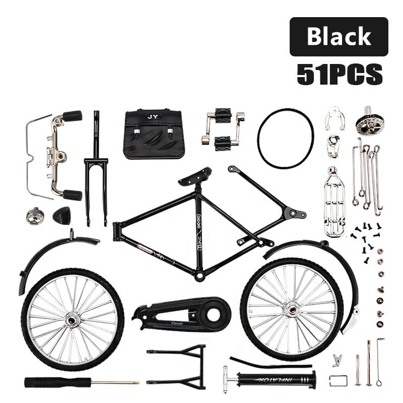 🚲 50% DE RÉDUCTION! ✨ Mini Modèle de Vélo en Alliage DIY – Créatif et Décoratif 🌟