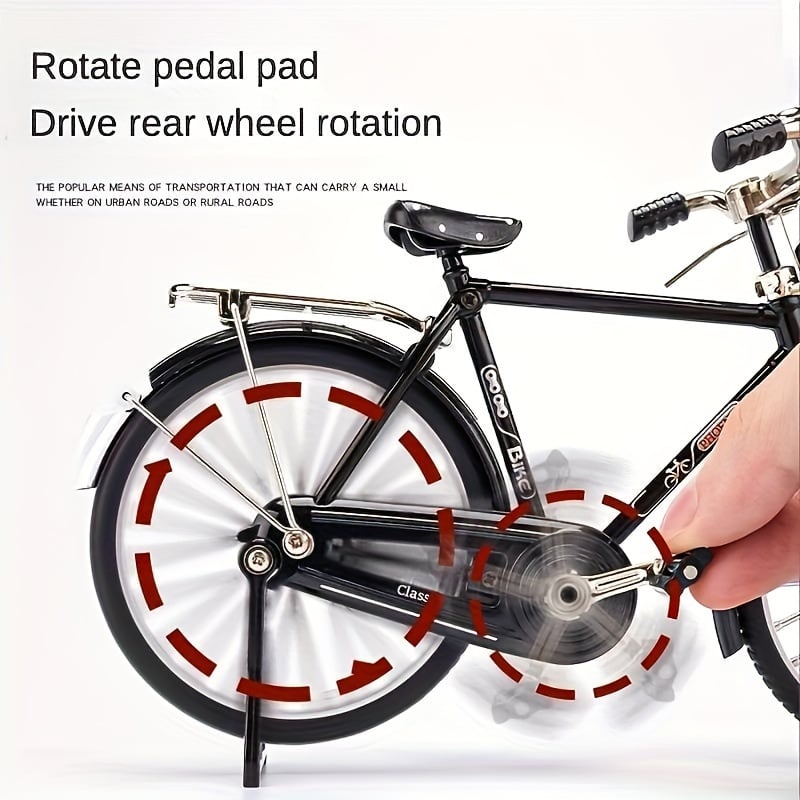 🚲 50% DE RÉDUCTION! ✨ Mini Modèle de Vélo en Alliage DIY – Créatif et Décoratif 🌟