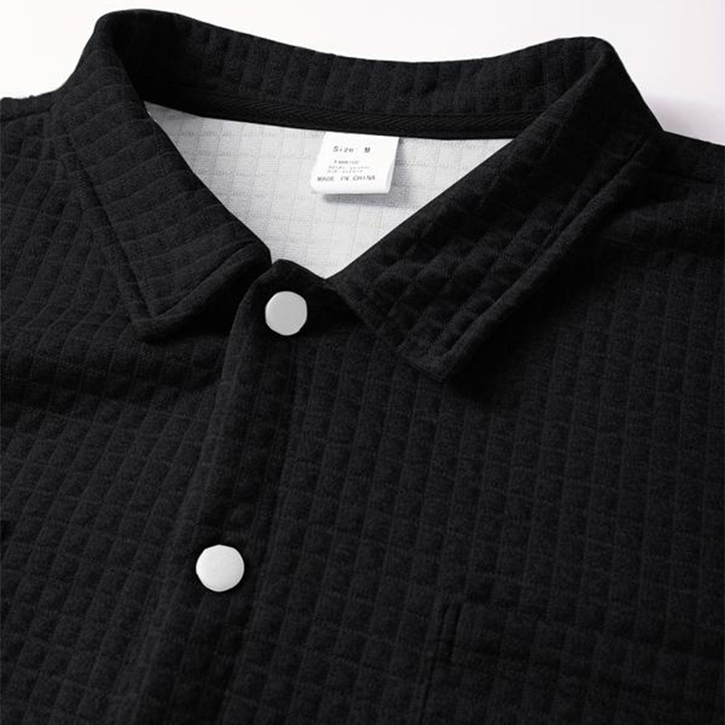 Veste décontractée pour homme unie – 👍Style classique, confort au quotidien 👔